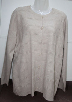 LA BOUTIQUE MAGLIA LUNGA CON FINTI BOTTONI