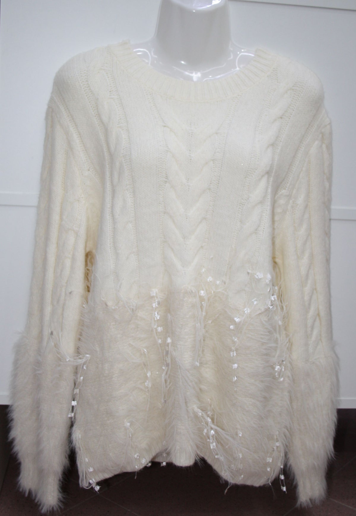 LA BOUTIQUE MAXI MAGLIA TRECCIA