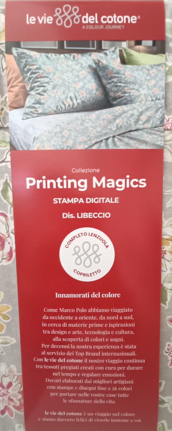 LENZUOLA PRINTING MAGICS MATRIMONIALE