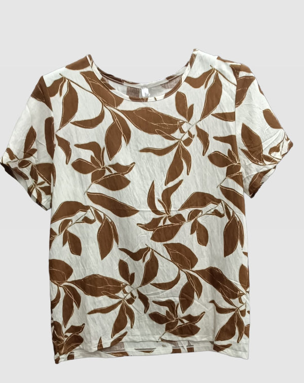 LA BOUTIQUE MAGLIA FANTASIA FOGLIE