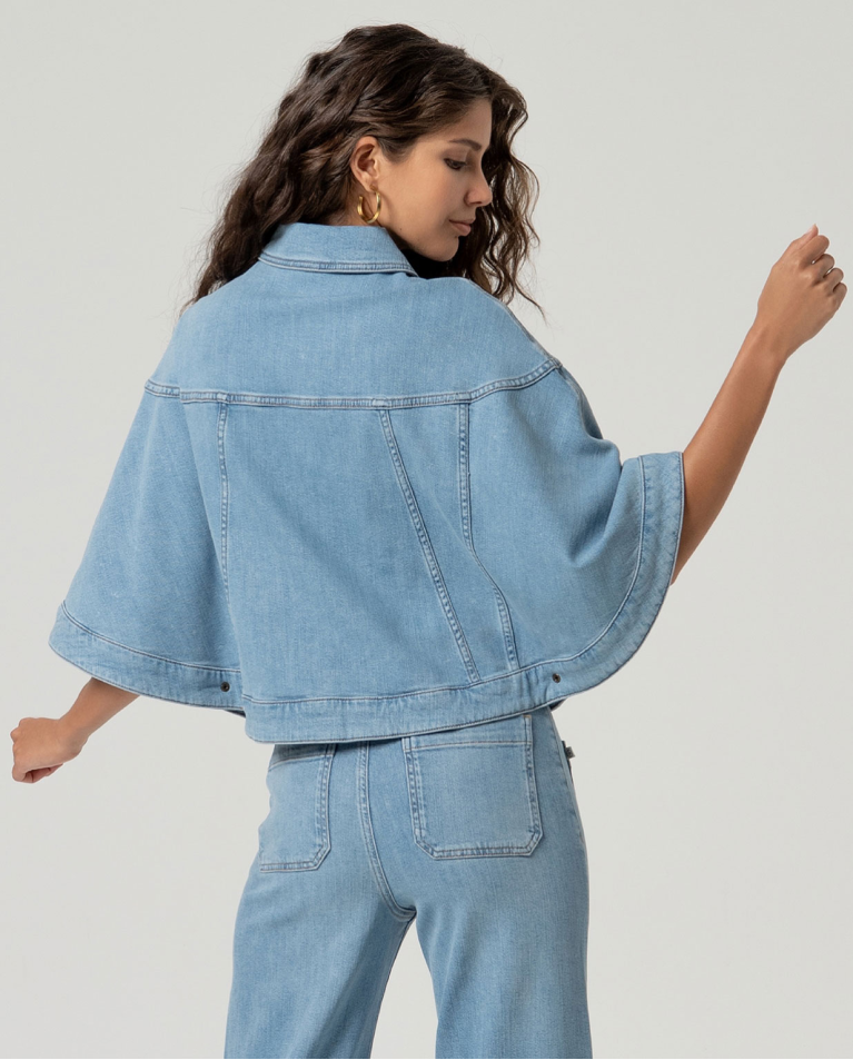 GIACCA JEANS CORTA