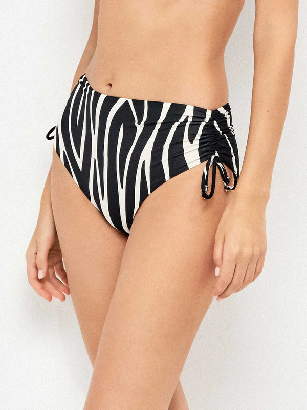 GISELA BIKINI ZEBRATO SLIP ALTO
