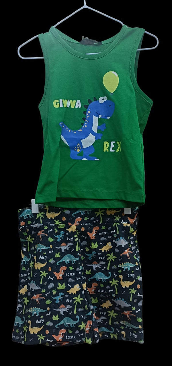 GIVOVA COMPLETO BAMBINO CANOTTIERA E PANTALONCINO