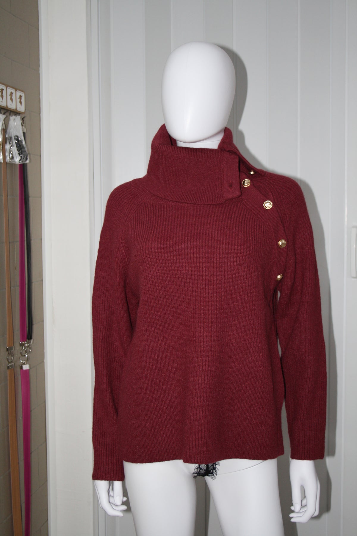 LA BOUTIQUE MAGLIA CON BOTTONI