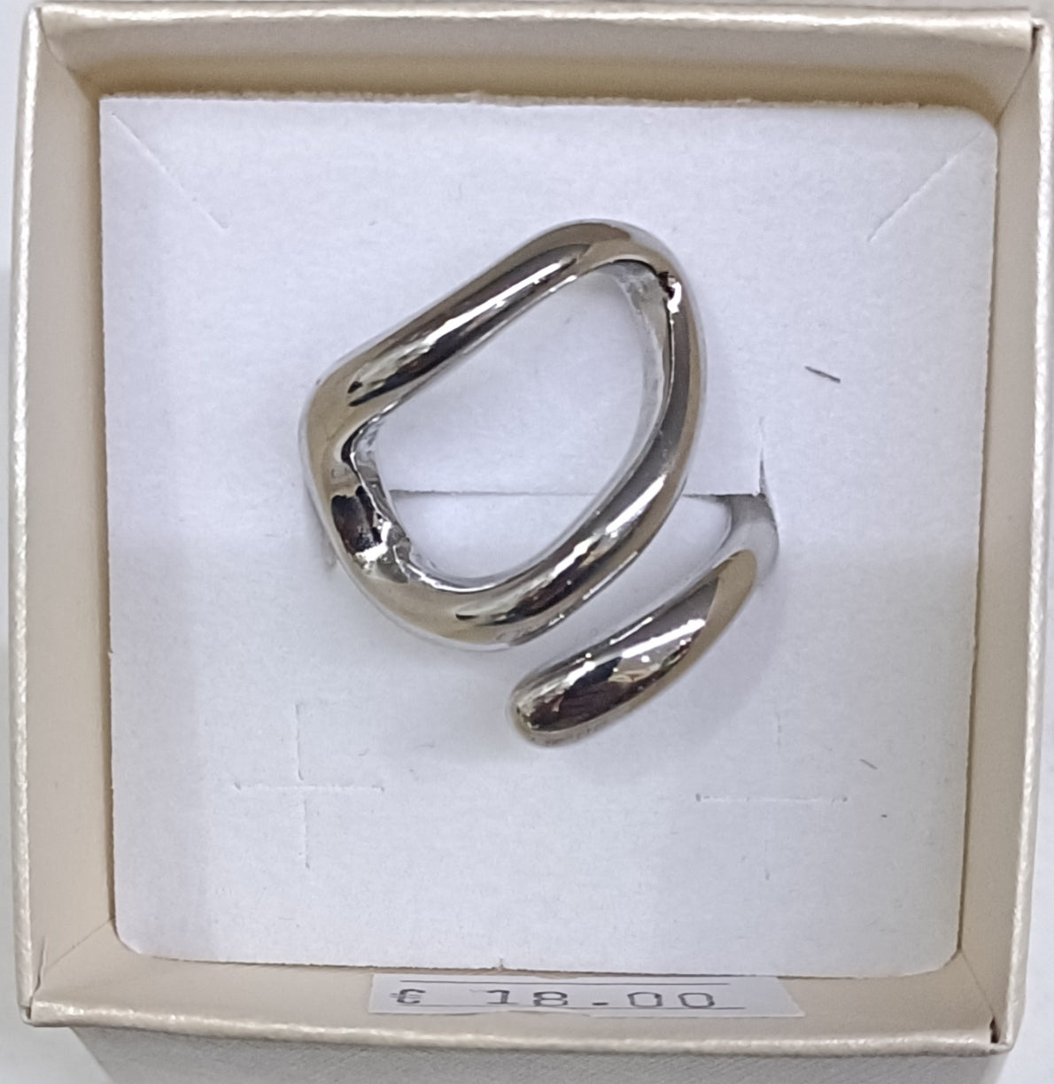 Anello minimal argento